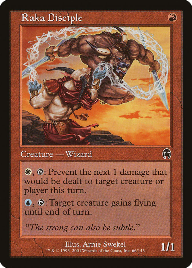 Raka Disciple 66/143 (Apocalypse)  - Foil