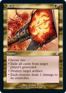 Rakdos Charm 384 (Time Spiral: Remastered)  - Foil