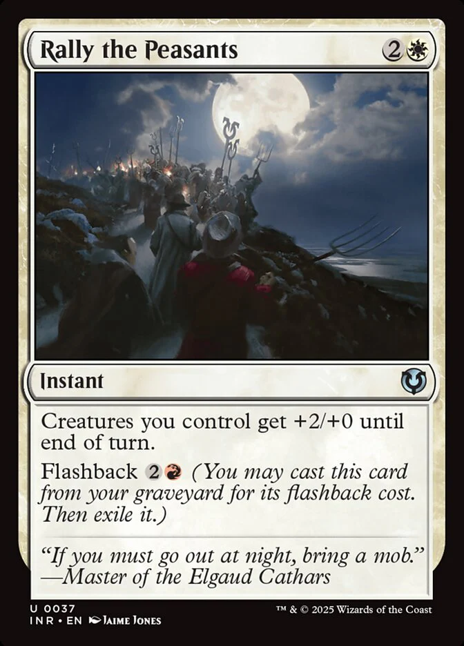 Rally the Peasants 37/287 (Innistrad Remastered)