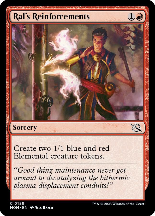 Ral's Reinforcements 158/291 (March of the Machine)  - Foil