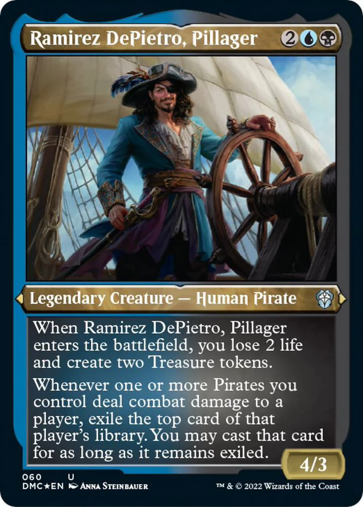 Ramirez DePietro, Pillager 60 (Commander: Dominaria United)  - Etched Foil