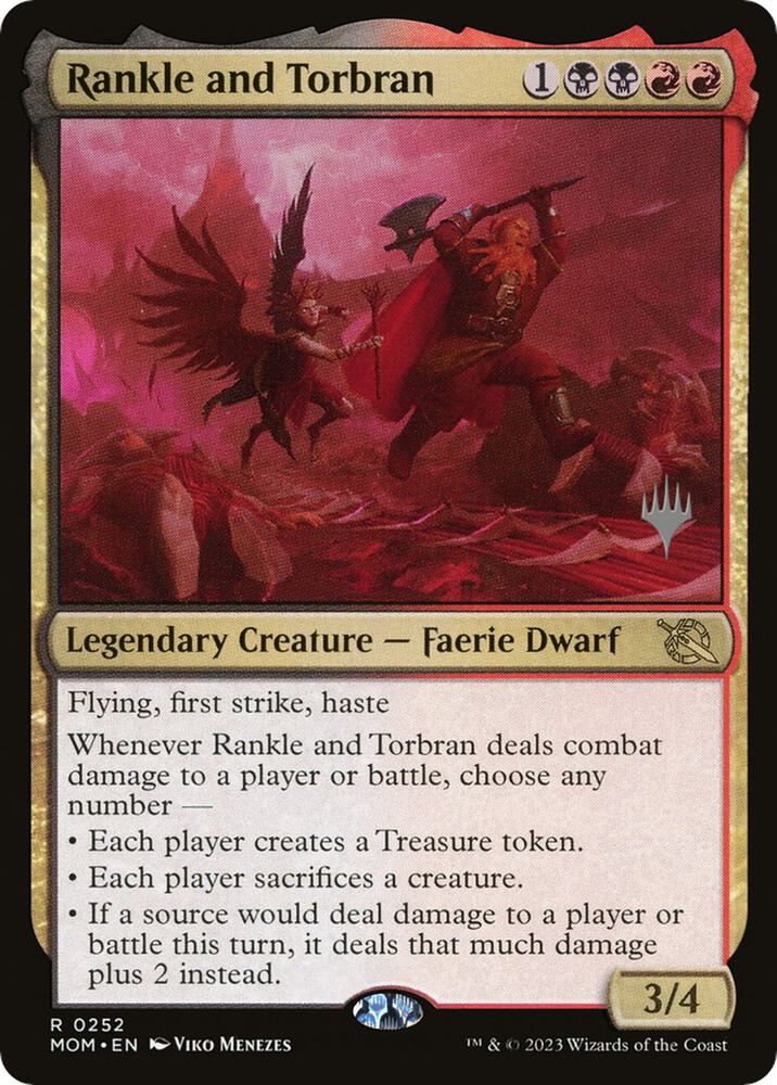Rankle and Torbran 252p/162 (Promo Pack: March of the Machine)