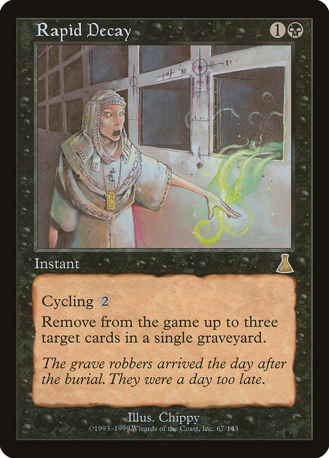 Rapid Decay 67/143 (Urza's Destiny) - Foil