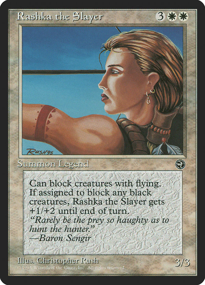 Rashka the Slayer 12/140 (Homelands)