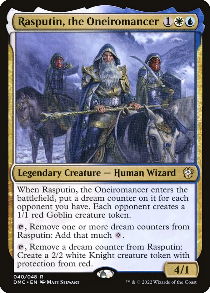 Rasputin, the Oneiromancer 40/50 (Commander: Dominaria United)  - Foil