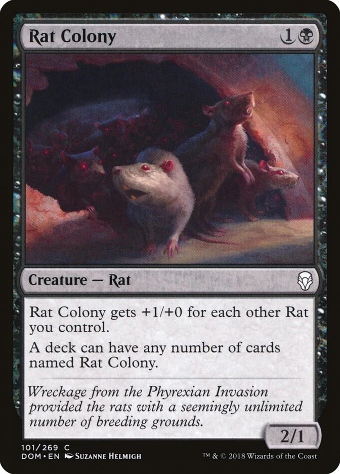 Rat Colony 101 (Dominaria)  - Foil
