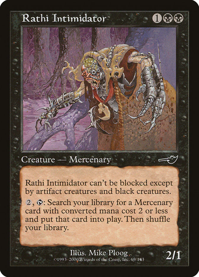 Rathi Intimidator 69/143 (Nemesis) - Foil