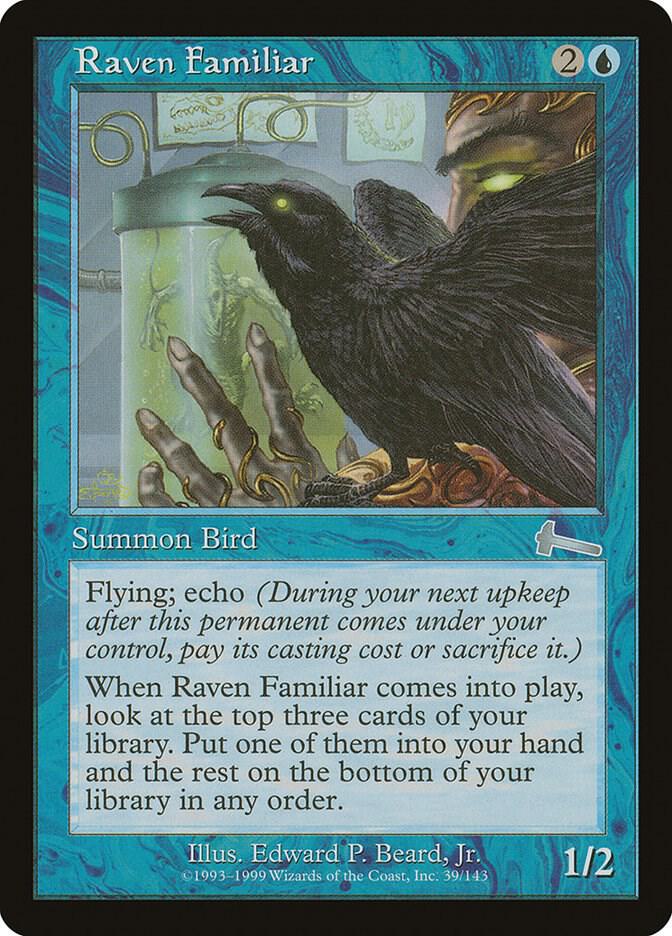 Raven Familiar 39/143 (Urza's Legacy)