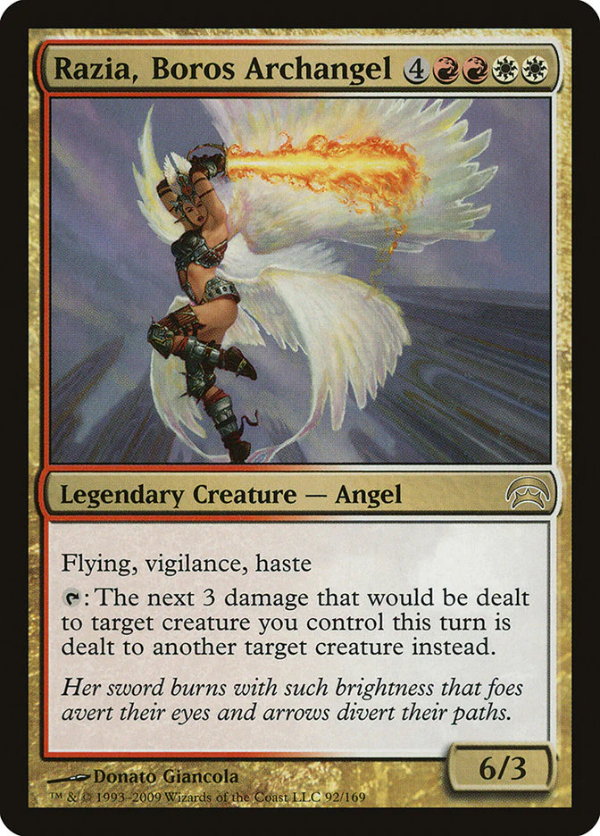 Razia, Boros Archangel 92/169 (Planechase)