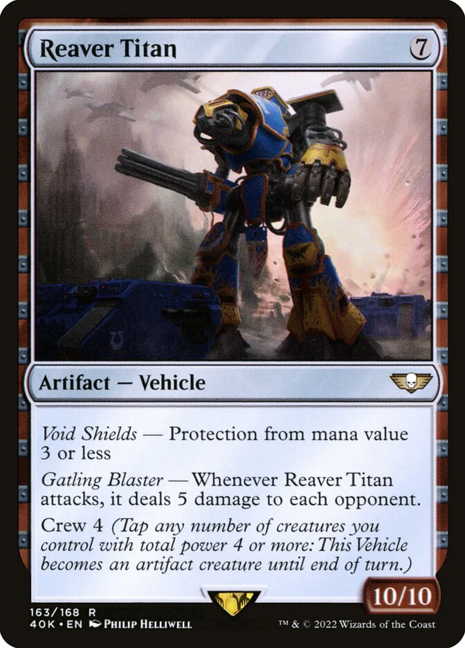 Reaver Titan 163/617 (Universes Beyond: Warhammer 40,000)