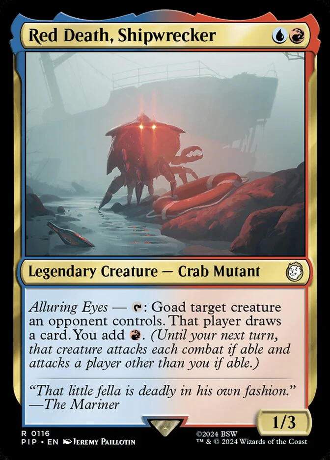 Red Death, Shipwrecker 116/326 (Universes Beyond: Fallout)