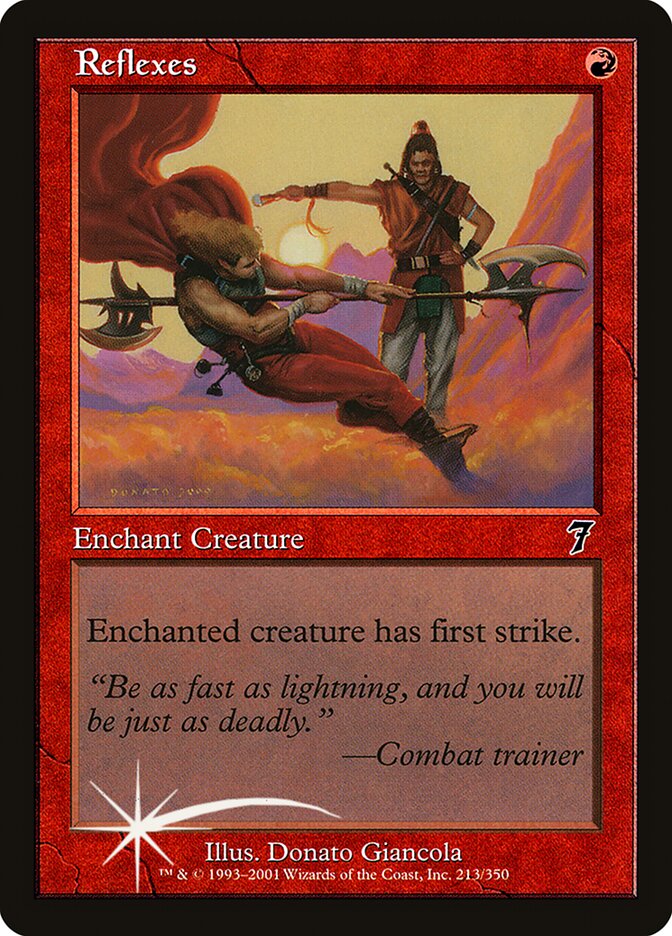 Reflexes 213★/350 (7th Edition)  - Foil