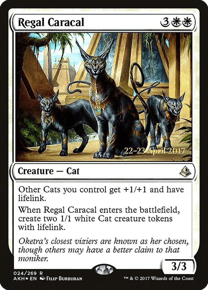 Regal Caracal 24s/77 (Prerelease Cards)  - Foil