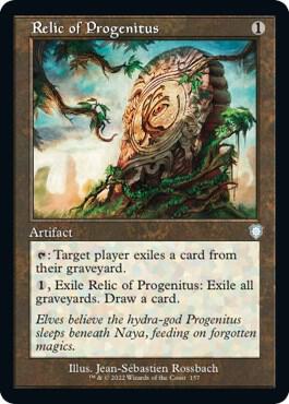 Relic of Progenitus Retro Frame 157 (Commander: The Brothers' War)