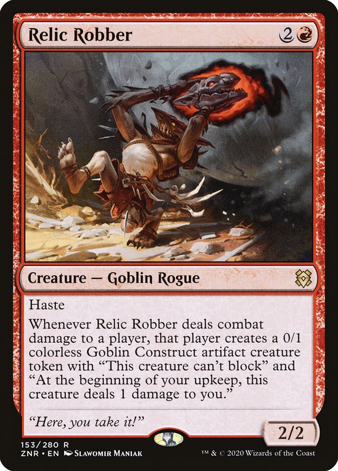 Relic Robber 153/280 (Zendikar Rising) - Foil