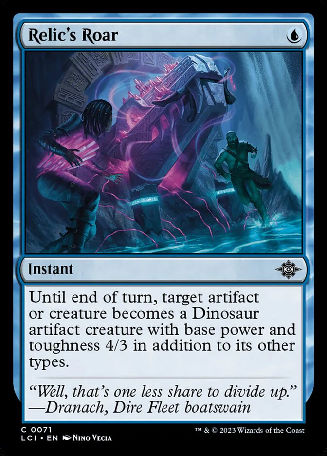 Relic's Roar 71/291 (The Lost Caverns of Ixalan)