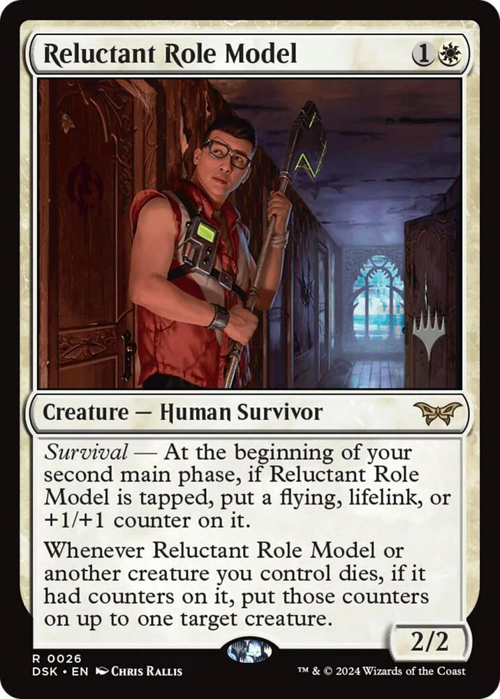 Reluctant Role Model 26p/180 (Promo Pack: Duskmourn: House of Horror)