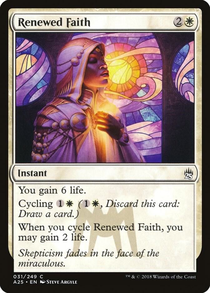 Renewed Faith 31/249 (Masters 25)  - Foil