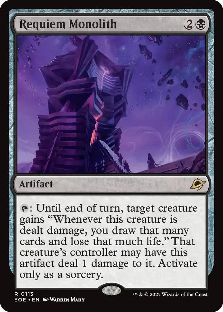 Requiem Monolith 113 (Edge of Eternities)  - Foil