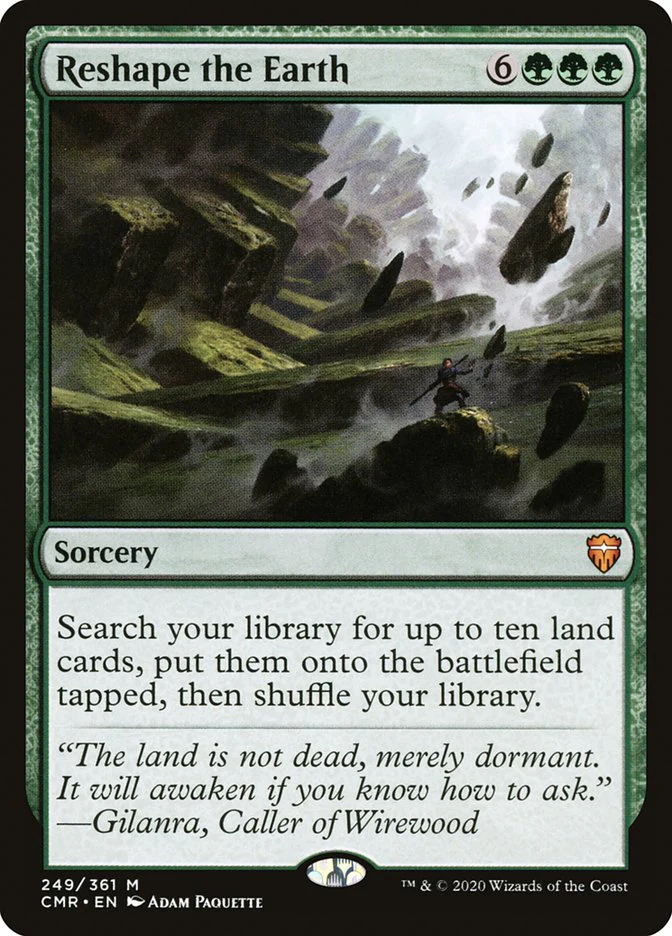 Reshape the Earth 249/361 (Commander Legends)  - Foil