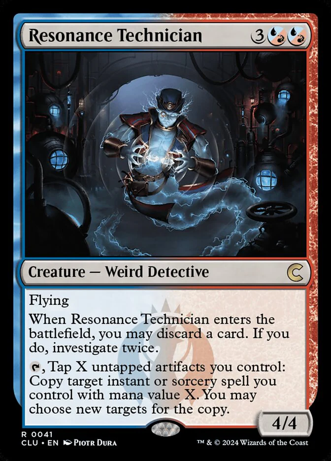 Resonance Technician 41/284 (Ravnica: Clue Edition)