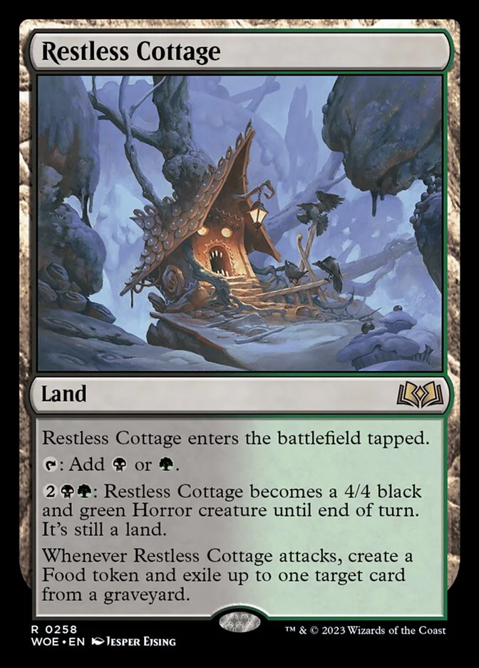 Restless Cottage 258/276 (Wilds of Eldraine)  - Foil
