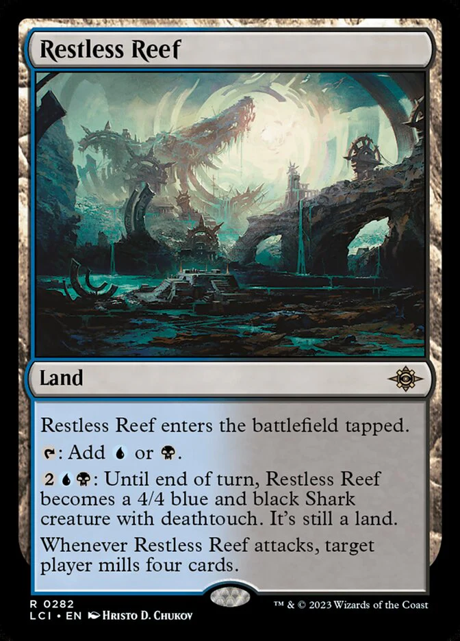 Restless Reef 282/291 (The Lost Caverns of Ixalan)  - Foil