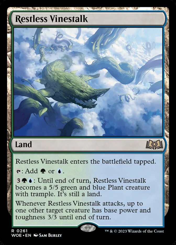 Restless Vinestalk 261/276 (Wilds of Eldraine)