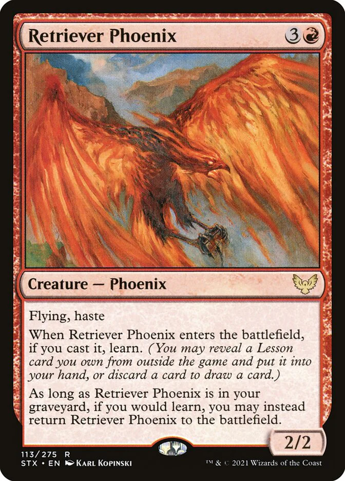 Retriever Phoenix 113/275 (Strixhaven: School of Mages) - Foil