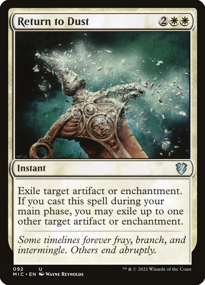 Return to Dust 92/38 (Commander: Innistrad: Midnight Hunt)