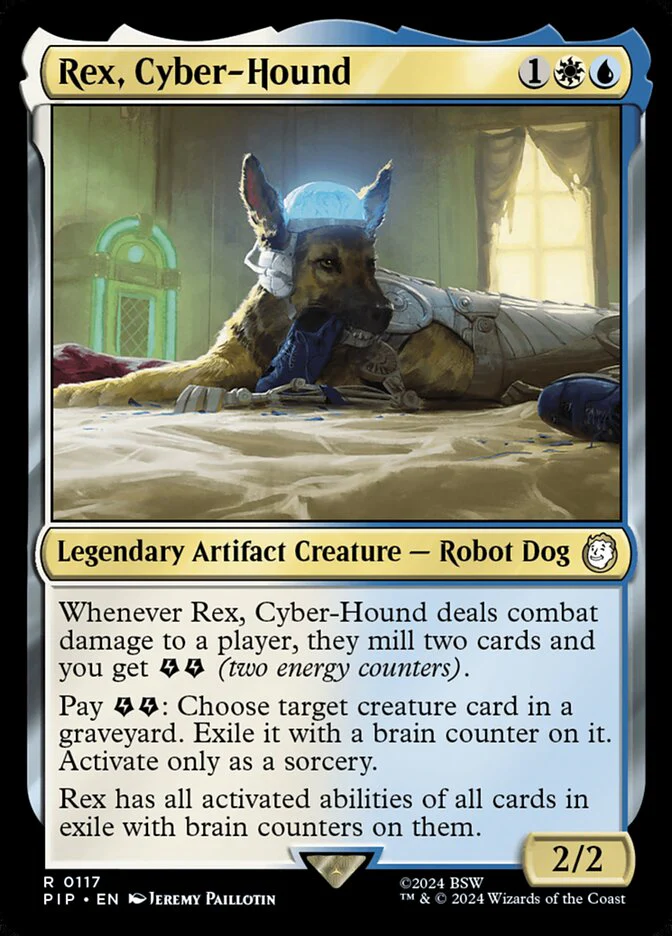 Rex, Cyber-Hound 117/326 (Universes Beyond: Fallout)