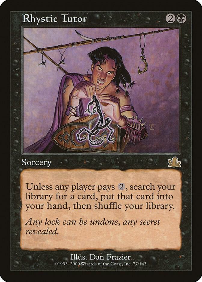 Rhystic Tutor 77/143 (Prophecy)