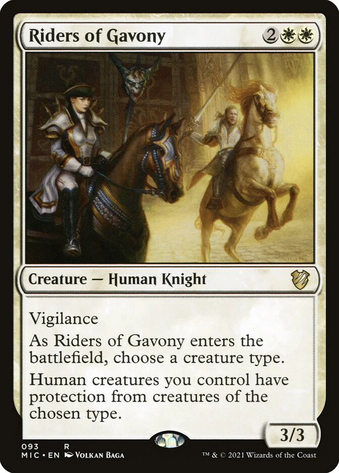 Riders of Gavony 93/38 (Commander: Innistrad: Midnight Hunt)