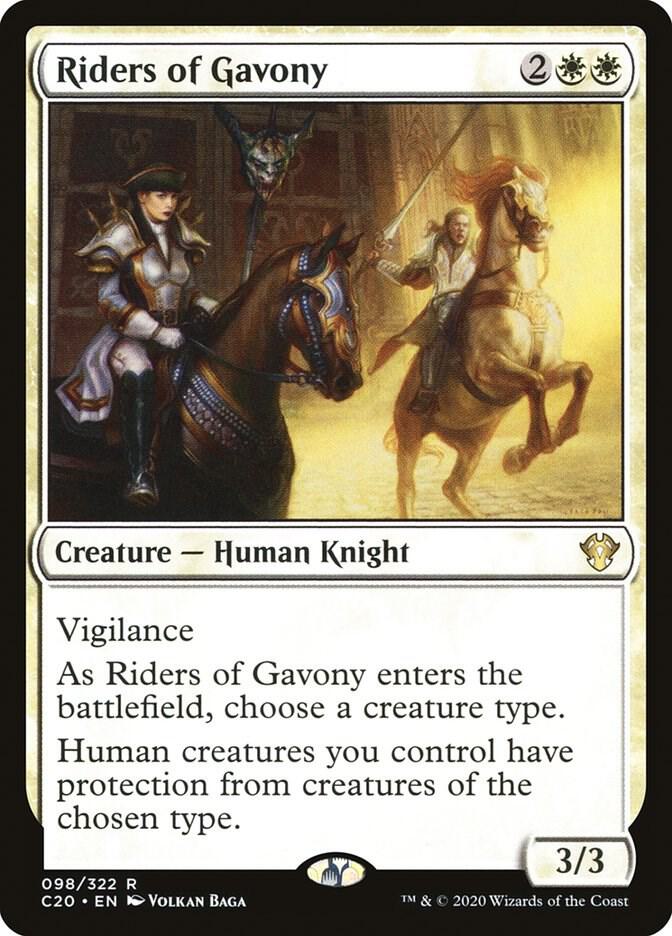 Riders of Gavony 98/322 (Commander 2020)