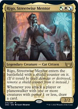 Rigo Streetwise Mentor 215p/161 (Promo Pack: Streets of New Capenna)