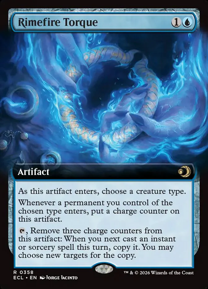 Rimefire Torque  358/273 (Lorwyn Eclipsed)  - Extended Art Foil