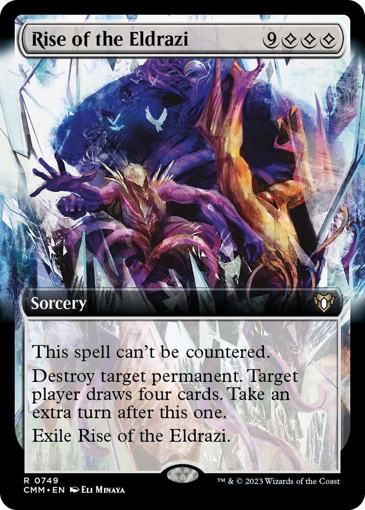 Rise of the Eldrazi 749 (Commander Masters)  - Extended Art Foil