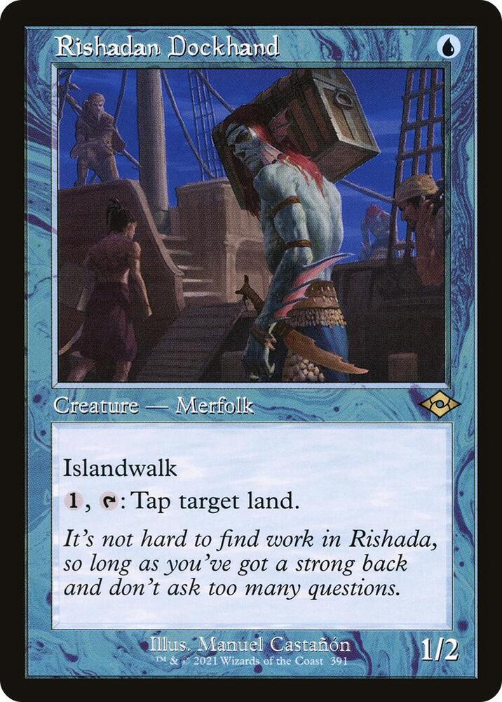 Rishadan Dockhand Retro Frame 391/303 (Modern Horizons 2)