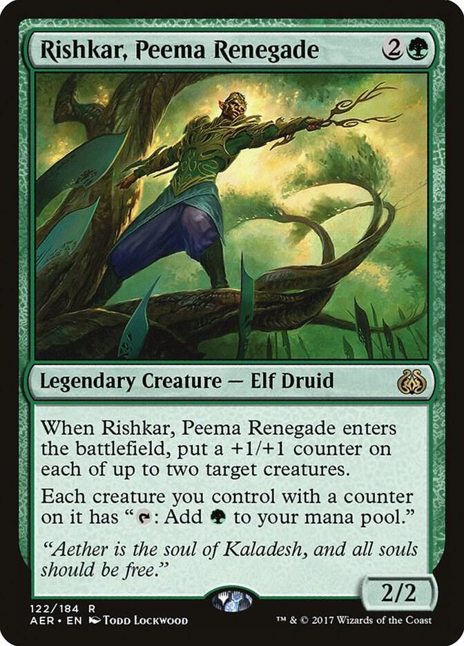 Rishkar Peema Renegade 122 (Aether Revolt)  - Foil