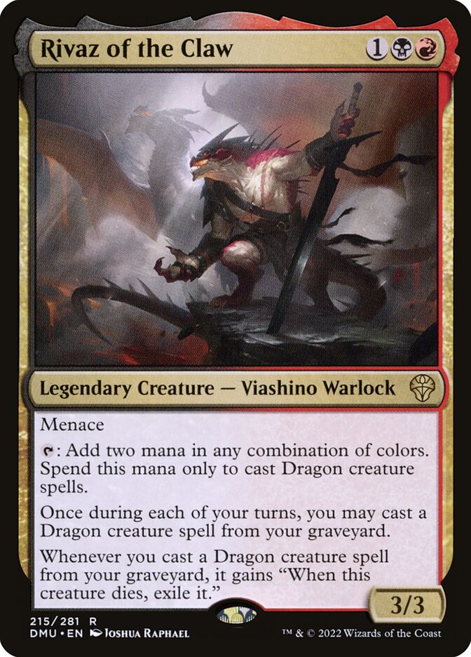 Rivaz of the Claw 215 (Dominaria United)