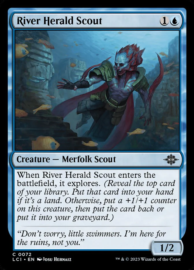 River Herald Scout 72/291 (The Lost Caverns of Ixalan)