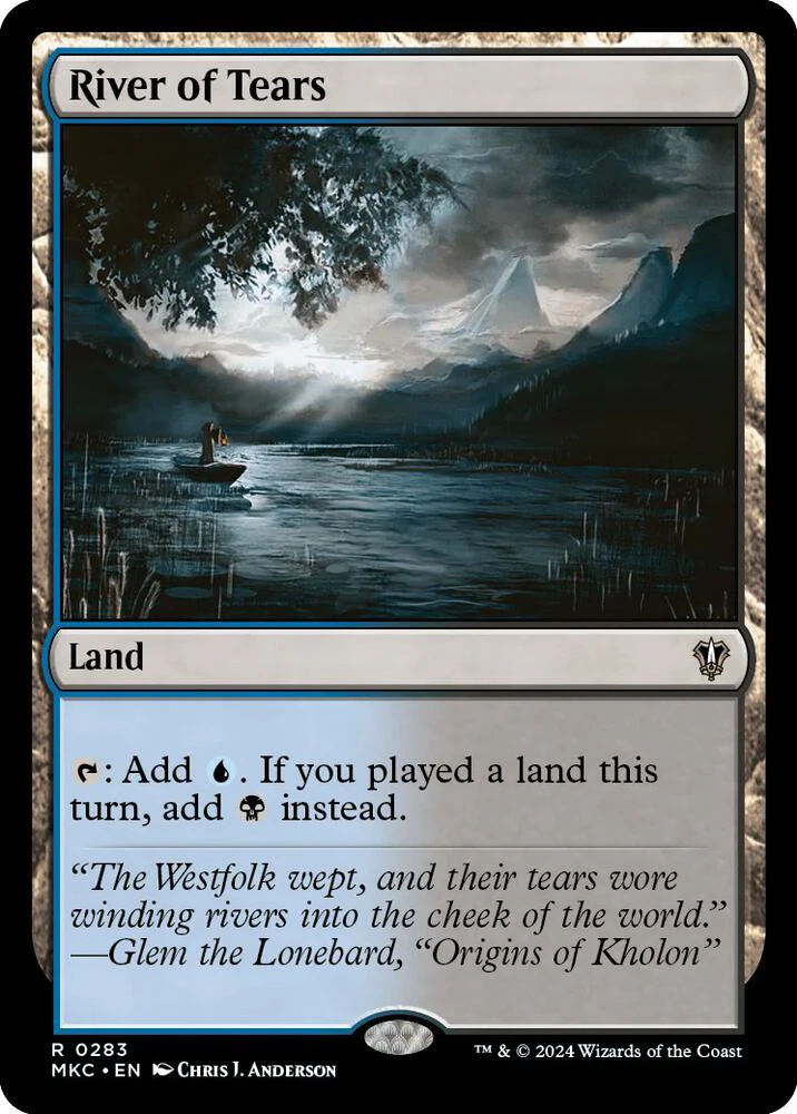 River of Tears 283/311 (Commander: Murders at Karlov Manor)