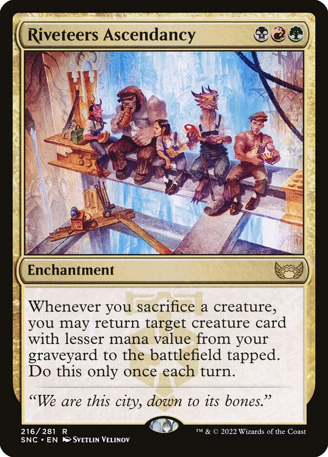 Riveteers Ascendancy 216/281 (Streets of New Capenna) - Foil
