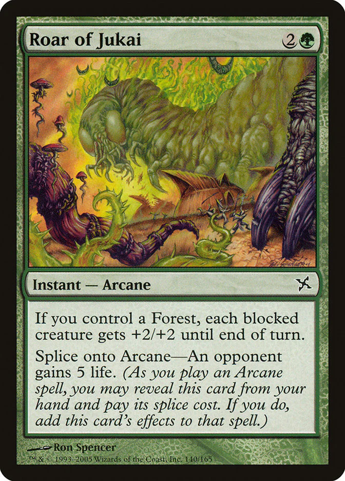 Roar of Jukai 140/165 (Betrayers of Kamigawa) - Foil