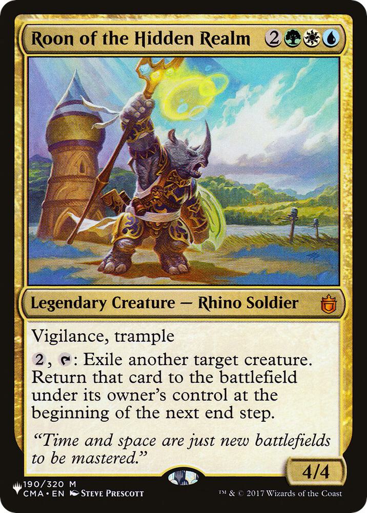 Roon of the Hidden Realm CMA-190/5075 (The List Reprints)