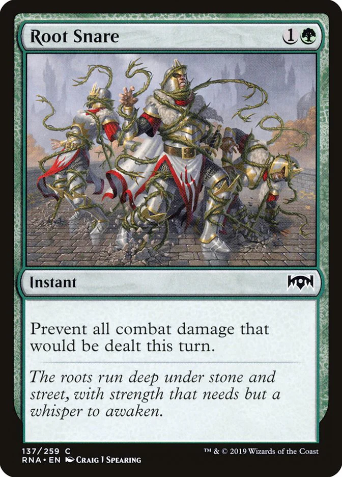Root Snare 137/259 (Ravnica Allegiance)