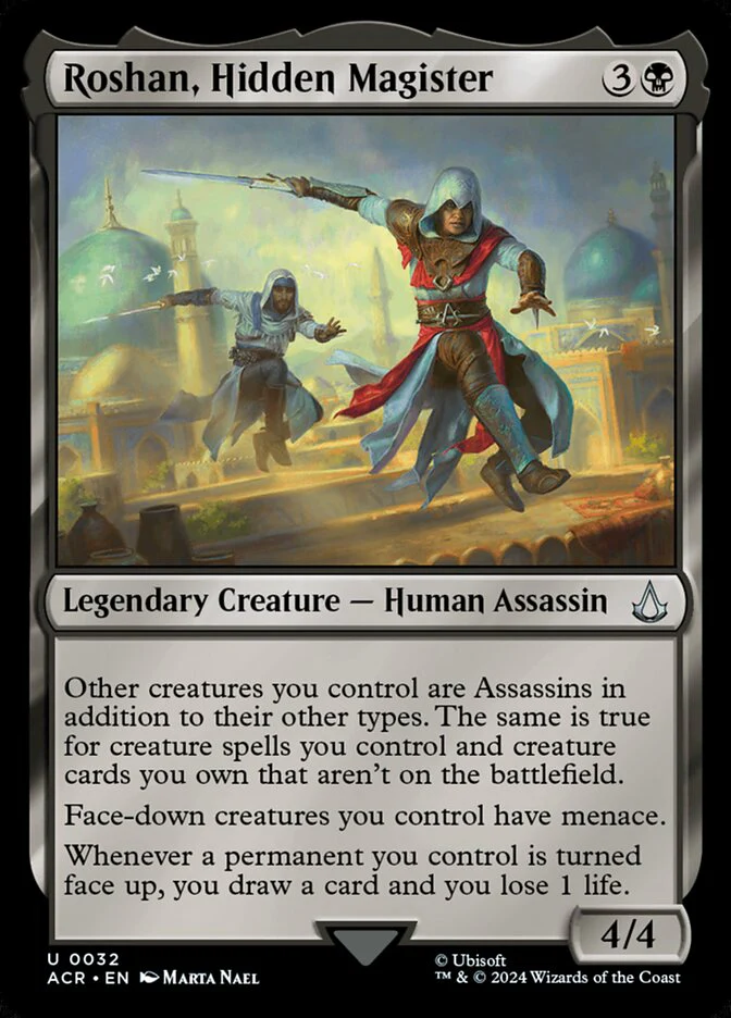 Roshan, Hidden Magister 32 (Universes Beyond: Assassin's Creed) - Foil