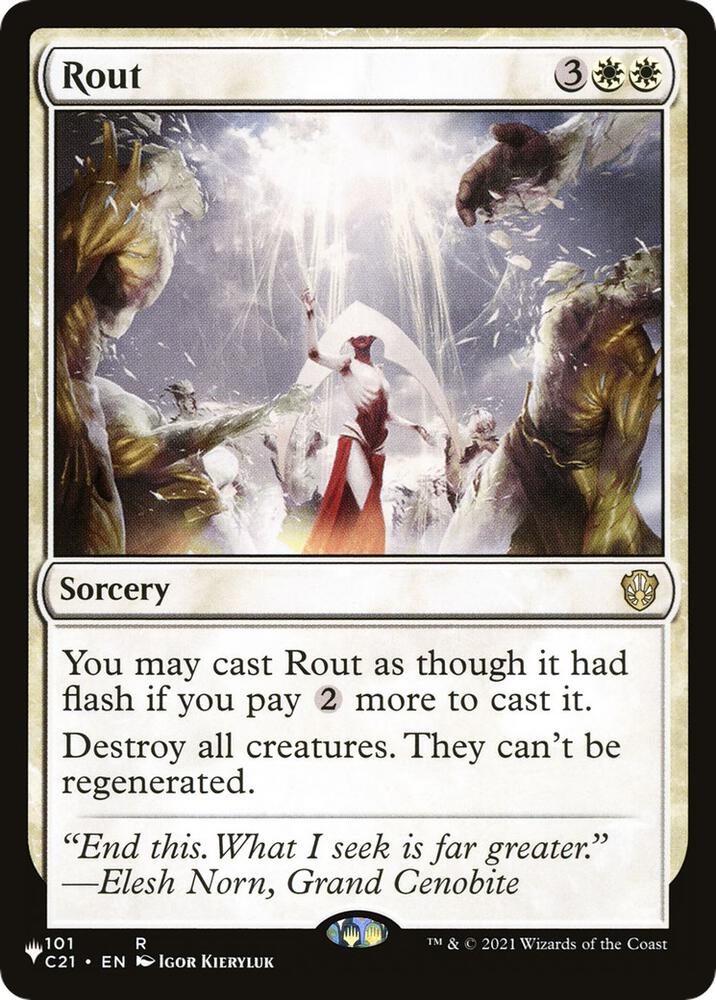 Rout C21 101/081 (The List Reprints)
