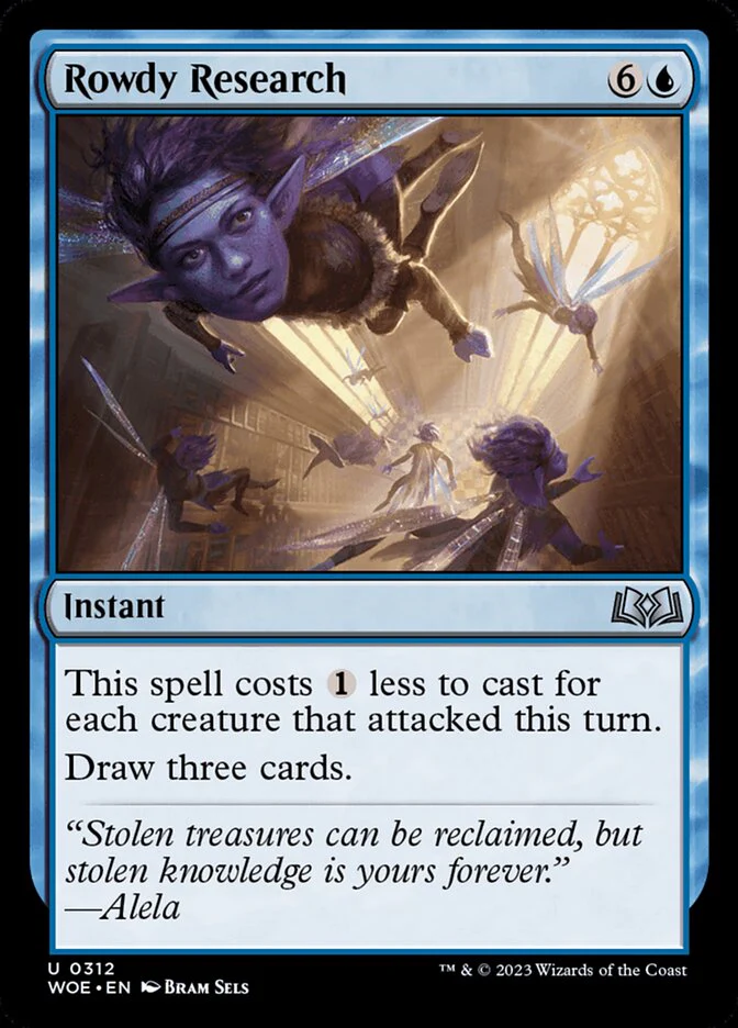 Rowdy Research 312/276 (Wilds of Eldraine)