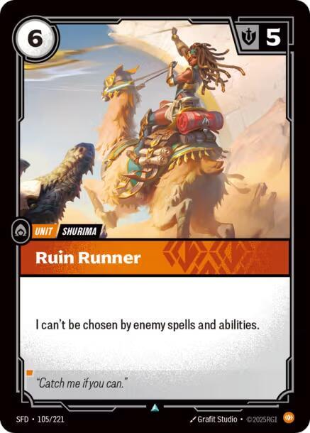Ruin Runner 105/221 (Spiritforged)